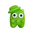 thumbnail image 1 of New Stylish 3d Pop Pinch Ball Decompression Toy Silicone Push Hat Doll, 1 of 4
