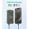 thumbnail image 3 of Power Bank BLAVOR PN-W05 10000mAh 20W Solar Inalámbrico, 3 of 8