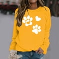 thumbnail image 2 of Enjoytime Women's Casual Long Sleeve Cute Printed Sweatshirt Loose Lightweight Crewneck Pullover Tops Fall Outfit Clothes 2025, 2 of 6