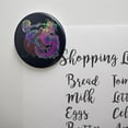 thumbnail image 2 of Science Fiction Space Woman and Alien Kitchen Refrigerator Locker Button Magnet, 2 of 5