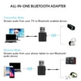 thumbnail image 2 of Mini 3.5mm Aux Stereo Wireless Bluetooth 5.0 Adapter Car Music Receiver Transmitter for Tv, 2 of 8