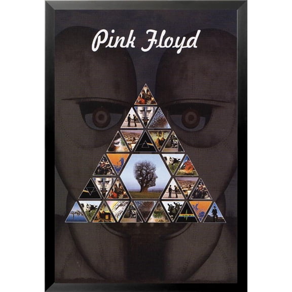 BUY ART FOR LESS Officially Licensed Framed Pink Floyd Prism 36 x 24 Music Art Print Poster