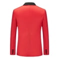 thumbnail image 4 of Traje de moda a juego de colores para hombre, traje casual de un solo pecho para hombre, abrigo de talla europea para hombre, 4 of 5