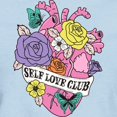 thumbnail image 3 of CafePress - Self Love Club Heart T Shirt - Women's Classic T-Shirt, 3 of 4