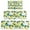 Yellow Lemon Fruit, variant on Yellow Lemon Fruit Branches White Pattern Kitchen Rugs Sets Of 3,Kitchen Runner Rugs Non Skid Washable,Decorative Kitchen Floor Mats for Kitchen,Sink,Laundry,17"x30" 17"x47" 17"x59"