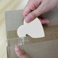 thumbnail image 2 of Sylvtty Christmas Paper Cutters Heart-Shaped Envelope Opener Gift Wrapping Tool Safe Plastic Paper Trimmer for Craft Letters Wrapping, 2 of 6