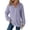 13#Purple, variant on Womens Waffle Knit Full Zip Hoodie Oversized Long Sleeve Casual Fall Hooded Sweatshirt Jacket Tops with Pockets Purple XL
