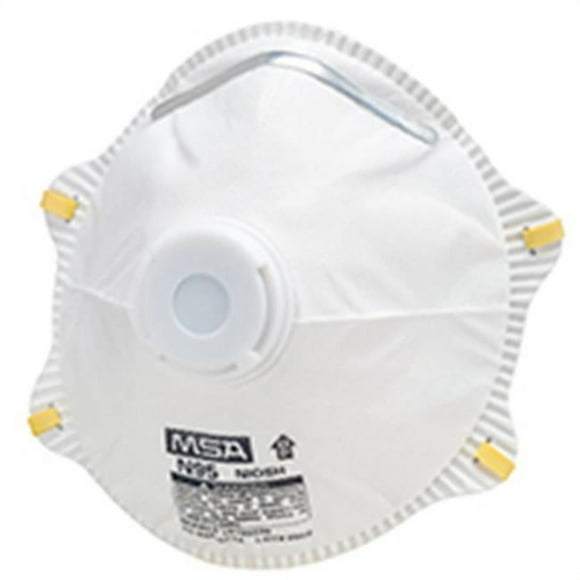 Msa Safety Works 10103825 Respirateur à Poussière avec Soupape d'Expiration