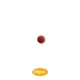thumbnail image 5 of Greeniant Paquete de 50 pelotas de golf oscilantes elásticas para interiores y exteriores, pelota de entrenamiento de práctica a rayas, Golf Rojo, 5 of 6