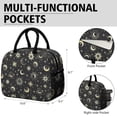 thumbnail image 6 of Lunch Bag Lunch Box for Women Reusable Insulated Lunch Bags,Water-Resistant Gothic Cooler Lunch Tote Bag, Large Capacity for Work Travel Picnic, 6 of 6