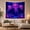 Floating Jellies, variant on Affectionate Sea Otters Floating with Glowing Jellyfish Dreamy Digital Art for Ocean Lovers Bioluminescent Wall Decor Housewarming Gift Tapestry Wall Hanging for Bedroom and Living Room