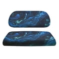 thumbnail image 6 of Garronmavis Blue Marble Golf Cart Seat Covers Soft Split Backrest Front Seat Cover Smooth and Simple Interior Accessiore for Protection Suitable for All Weather Conditions, 6 of 6