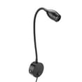 thumbnail image 5 of Lámpara de luz LED de cabecera ajustable duradera negra para dormitorio de hotel 50 ~ 240 V (enchufe del Reino Unido), 5 of 5