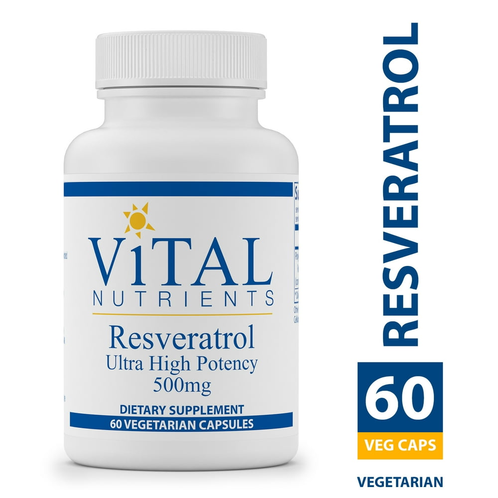 Vital Nutrients - Resveratrol - Ultra High Potency - Cardiovascular and ...