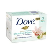 Dove Pistachio Cream Soap, 2 bars, 4 Ounce