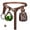 Bottle-Brown, variant on Halloween Witch Costume Women, 4Pcs Halloween Renaissance Belt Pouch Witch Bottle Skirt Hikes Medieval Viking Pirate Leather Belt Costume Set - 2-bracers