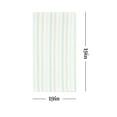 thumbnail image 6 of Martha Stewart Daisy Stripe Napkin Set 4-Pack, Green, 19"x19", 6 of 7