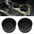 thumbnail image 5 of 2 Pcs/Set Support de Console Centrale Insert Doublure Caoutchouc Noir Protection Uv Accessoires Intérieurs Automobiles s202412245955, 5 of 5