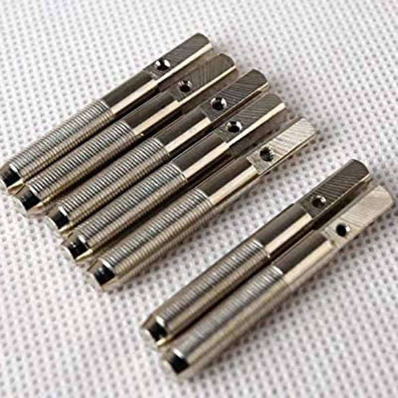 160x Tuning Pin Nails and 160Pcs Rivets,with L-Shape Tuning Wrench,for Lyre Harp Small Harp Musical Stringed Instrument