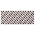 thumbnail image 1 of Guitar Kitchen Mat, Repeating Graphic Electric Guitars in Diagonal Order Rock Music Band Songs, Plush Decorative Kitchen Mat with Non Slip Backing, 47" X 19", Red Black White, by Ambesonne, 1 of 1