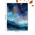 thumbnail image 3 of UXIEQU Galaxy Star Sky Abstract Canvas Wall Art Print 15.75x11.81 Inches, 3 of 8