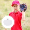 thumbnail image 4 of Topboutique Baseball Palm Pads Shock Stop Palm Pad Foot Support Pads Baseball Glove Pad Spiked Pads Forefoot Support Pad Catcher Batting Thumb Guard, 4 Pcs White, 4 of 4