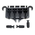 thumbnail image 4 of Milaget Alliage de Zinc Pont Queue Remplacement Instrument Plaque Durable Noir, 4 of 9