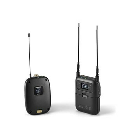 Shure SLX-D SLXD15 - Wireless audio delivery system for wireless microphone system - portable