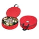 thumbnail image 5 of Contenedor de almacenamiento de corona Bolsa de almacenamiento de de Navidad 30 "Material duradero s artificiales para Navidad protege tu de vacaciones del polvo, Fanmusic Contenedor de almacenamiento de corona, 5 of 7