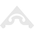 thumbnail image 4 of Ekena Millwork 48"W x 28"H x 1"P (14/12) Pitch Northwest Architectural Grade PVC Gable Pediment, 4 of 5