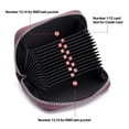 thumbnail image 5 of Women RFID Credit Card Holder Leather Credit Card Wallet Small Zipper Wallet with 14 Card Slot, 5 of 5