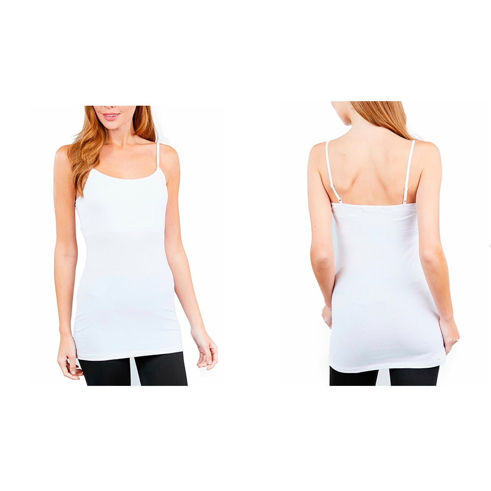undershirt with spaghetti strap