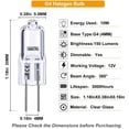 thumbnail image 3 of Hweilai 10 halogen lamps for cabinet bulbs, 3 of 5