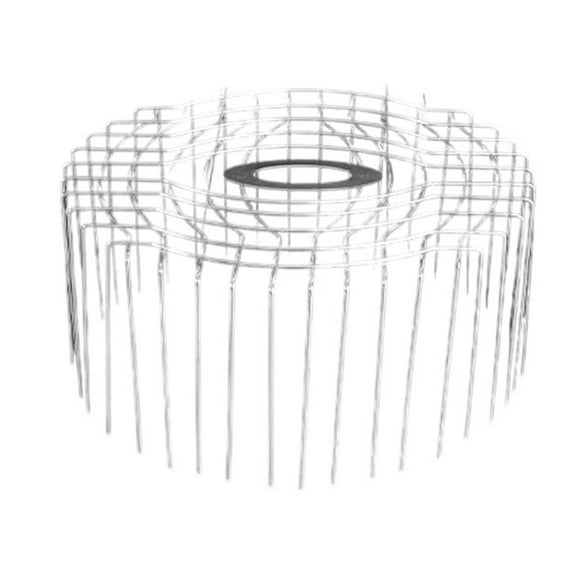 Steel Anti Gnawer Drain Cover Curved Meshing Design Easy To Clean Pipe Guard Strong For Bathroom Kitchen Pipe Defense