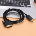 thumbnail image 2 of Adaptadores Cable adaptador DisplayPort a DVI compatible con Thunderbolt 1080P de 1,8 m Tmvgtek Para estrenar, 2 of 8