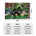 thumbnail image 3 of Hulk 48*72IN Home Decor Rugs Non-Skid Indoor Carpet, Durable Crystal Velvet Living Room Sofa Floor Mat, 3 of 8