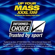 MHP Up Your Mass L 1350 Mass Gainer – 50g Protein, 1350 Calories, 11g BCAAs – Milk Chocolate, 6 lb, 8 Servings