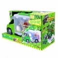 thumbnail image 6 of TychoTyke Jurassic Dinosaur Toy Truck Light Up Transport Vehicle Play Set Green Ages 3+, 6 of 7
