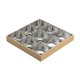 thumbnail image 5 of Platos para servir Macarena juego de platos con bandeja de Madera 9 rejillas de plata, 5 of 8