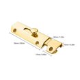 thumbnail image 3 of Door Protection Heavy Duty Latch Slide Door Security Black Heavy Duty Design Multi-layer Polished Finish Resistant To Rust, 3 of 10