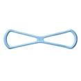 thumbnail image 2 of Women’s Figure 8 Resistance Bands for Back Exercises, Elastic TPE Workout Bands, 1-Pack, Portable Strength Training Pull Exercise Band, 2 of 6