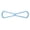 Blue, variant on HOARBOEG 8-Shaped Resistance Band, TPE Figure 8 Exercise Band for Women, Fitness Bands for Back Training, Home Workout, Strength Training, and Stretching