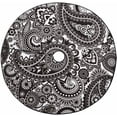 thumbnail image 1 of FMSHPON Element Paisley Xmas Christmas Tree Skirt Stand Mat for Holiday Party Decoration Indoor Outdoor 36 inches, 1 of 3