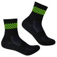 thumbnail image 3 of Calcetines deportivos unisex elásticos y transpirables para actividades al aire libre, montar a caballo, correr (negro, verde, L), 3 of 8