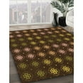 thumbnail image 2 of Ahgly Company Indoor Rectangle Patterned Black Bean Brown Area Rugs, 7' x 10', 2 of 6