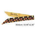 thumbnail image 4 of Unique Bargains 1 Pc Headband Fruit Long Ribbon Hairband for Women Black Orange, 4 of 6