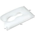 thumbnail image 3 of Costway Pregnancy Full Body Pillow U Shaped Maternity and Nursing Cushion w/3D EPE FOAM, 3 of 10