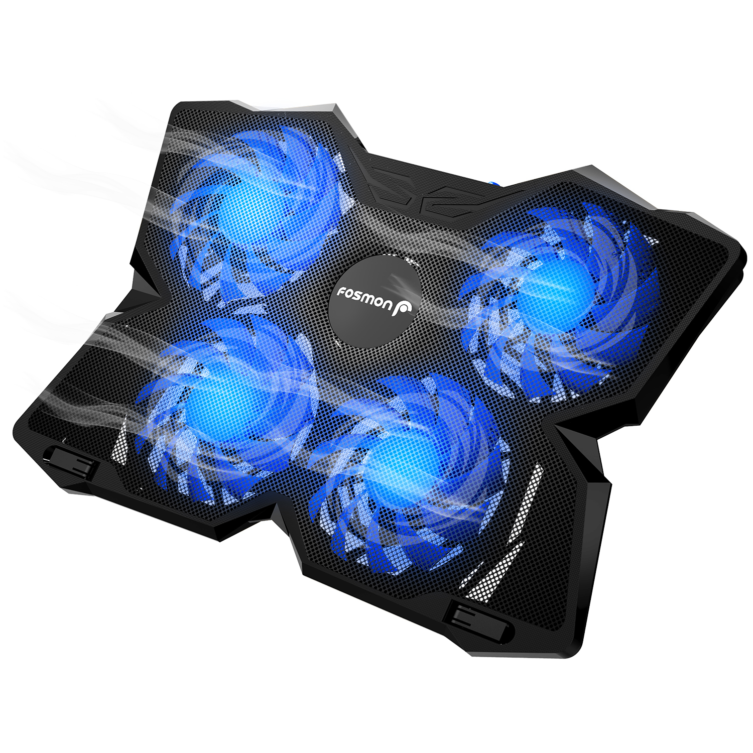 Fosmon 4 Fan Cooling Pad for 13" to 17inch Gaming Laptop PS4 MacBook