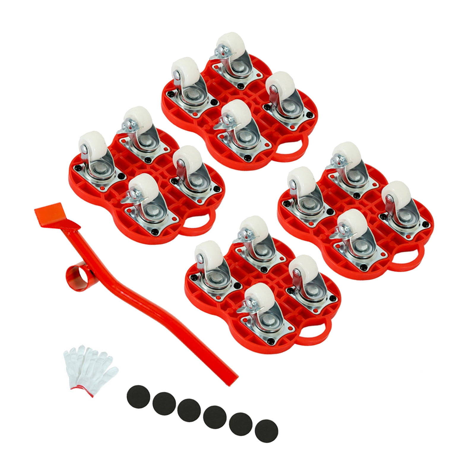 Heavy Duty Furniture Lifter Transport Tool Furniture Mover Set 4 Roller Wheel for Lifting Moving Furnitures Helper