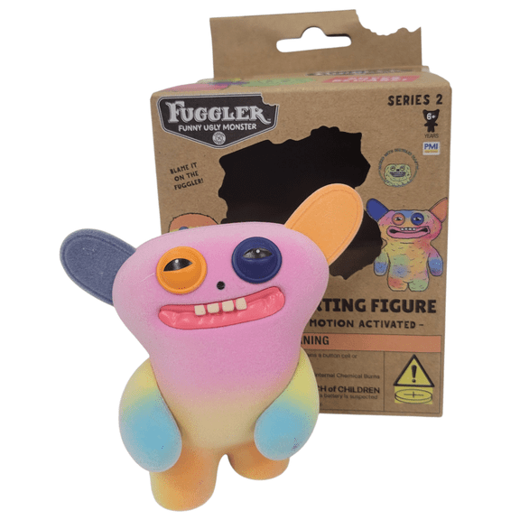 Fuggler Series 2 Farting Figure ā Grin Grin Collectible Motion Activated Vinyl Toy